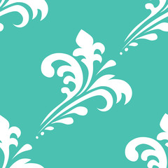 abstract seamless floral pattern