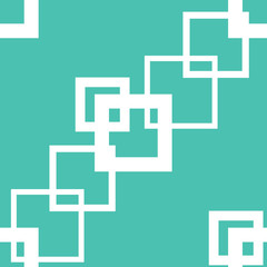 Geometric seamless pattern. Square