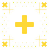 Medical Cross Icon Background