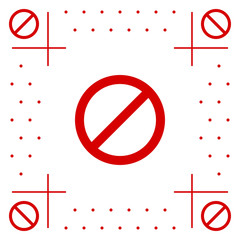 Prohibition Icon Background