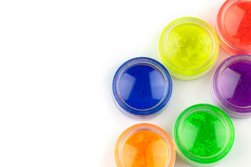 Natural colored pigment powder.