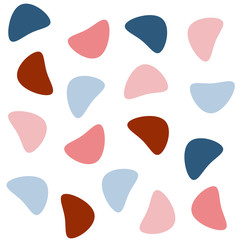 Seamless pattern particles