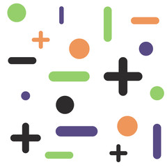 Fototapeta premium Seamless pattern lines