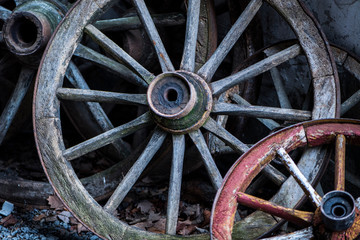 Holzr&auml;der f&uuml;r Kutschen