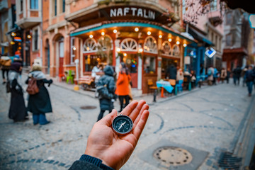 Compass, navigational compass, travel compass, lost compass,