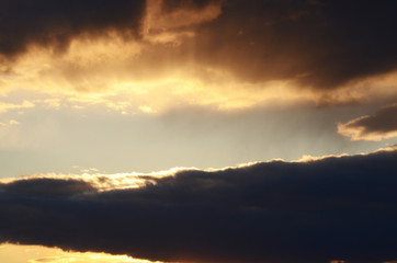 CLOUDS, PLANE, 