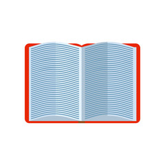 Opened book with small text. English dictionary. Can be used for topics like information, story, literature