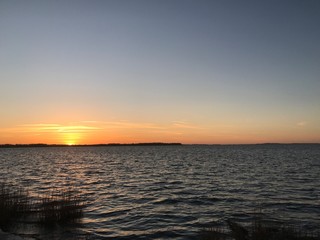 sundown over Rügen