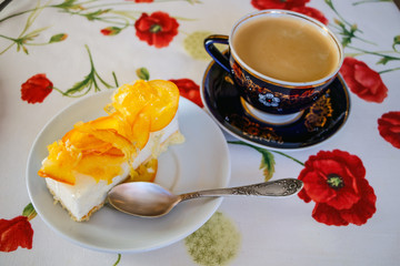 Dessert and coffee