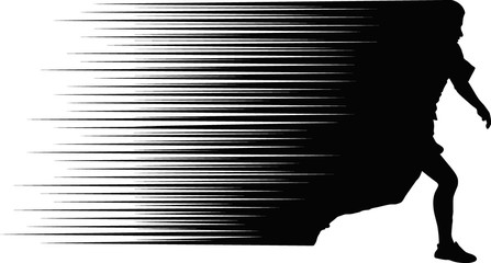 runner silhouette