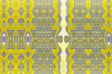 Merage in desert .Pattern Ornament