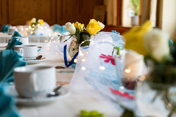 wedding decoration, colourful.