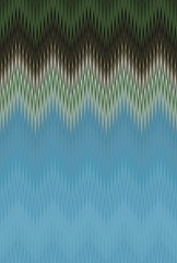 ocean sea aquamarine turquoise chevron. abstract.