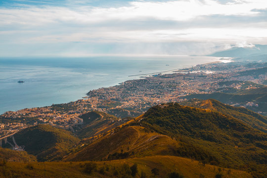 Genua von oben