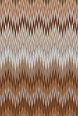 bronze zigzag chevron pattern brown. decorative wallpaper.