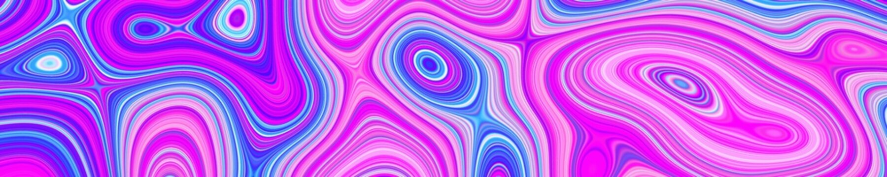 Psychedelic web abstract pattern and hypnotic background, banner. © bravissimos
