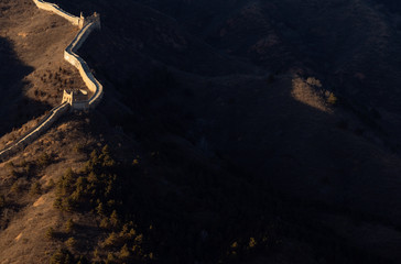 Great wall of China at the Simatai section Its original appearance Great wall in the Ming Dynasty- World heritage site- Beijing- China- Asia