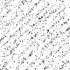 Scattered dense balck dots. Dark points dispersion