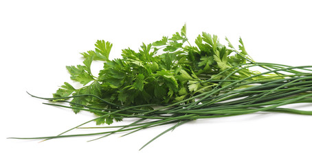 Parsley and onion.