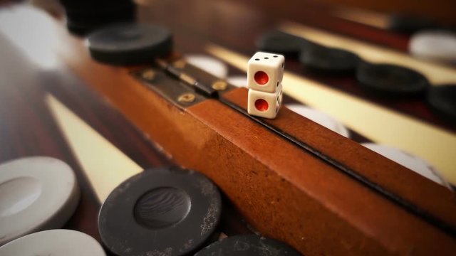 play, game, entertainment, dice, backgammon, board, fun, luck, competition, cube, leisure, win, set, strategy, move, brown, wooden, gambling, white, wood, recreation, piece, gamble, black, challenge, 