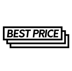 best price stamp on white