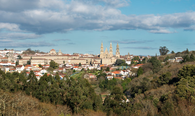 Santiago de Compostela cityscape