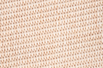 Background with wicker skin color material, close up – photo image