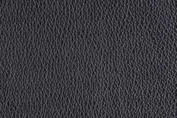 Background with black eco leather, close up – photo image
