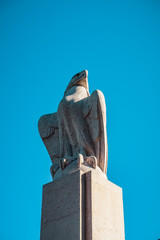 Eagle statue