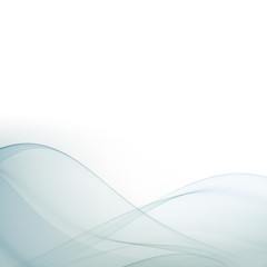 Abstract blue business technology colorful wave vector background