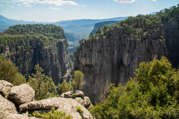 beautiful views of rock