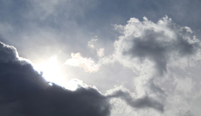 Cielo e nuvole in Primavera