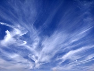 blue sky with clouds