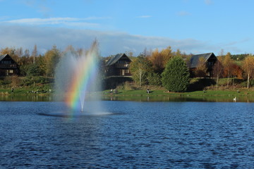fountain in the park