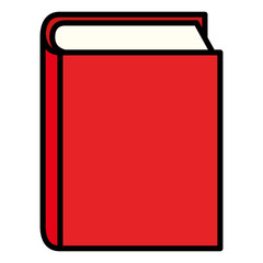 text book isolated icon