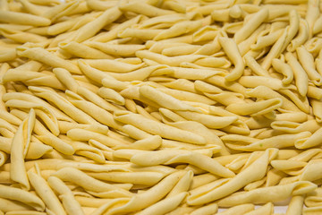 Italian pasta background 