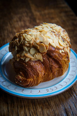 Fresh Rustic Almond Croissant