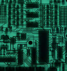 electronic circuit board background
