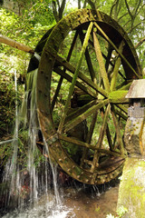 Old mill in Kawazu, Izu Peninsula, Japan