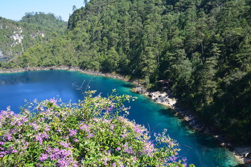 Lagos de Montebello Chiapas Mexique - Montebello Lake Chiapas Mexico