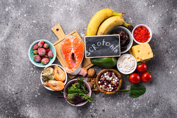 Food for good mood and happiness.