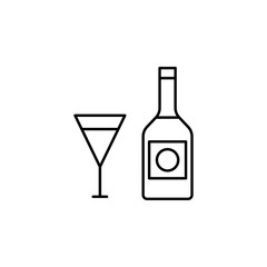 American, drink, glass, icon. Modern American USA vector icon - Vector. Can be used for web, mobile