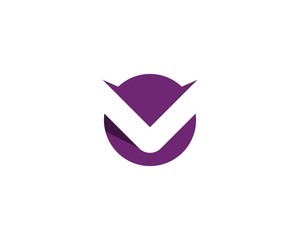 V Letter Logo