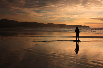 beach sunset