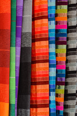 Colorful fabrics