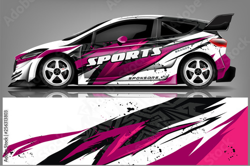 Download Transportation Design Vehicle Race Vector Geometric Mockup Automobile Transport Auto Modern Background Decal Sticker Graphics Branding Racing Background Wrapping Car Creative Signs Wall Mural Funkwrap