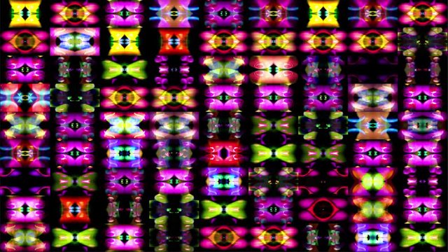 abstract pattern art colourful visuals psychedelic