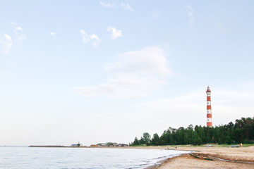 lighthouse on the beach
