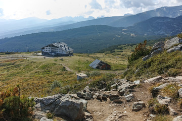 Summer Landscape of Rila Mountan near The Seven Rila Lakes, Bulgaria