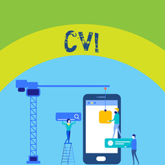 Writing note showing Cv. Business concept for Curriculum Vitae Resume Infographics Job Searching Employee Recruitment Staff Working Together for Common Target Goal with SEO Process Icons